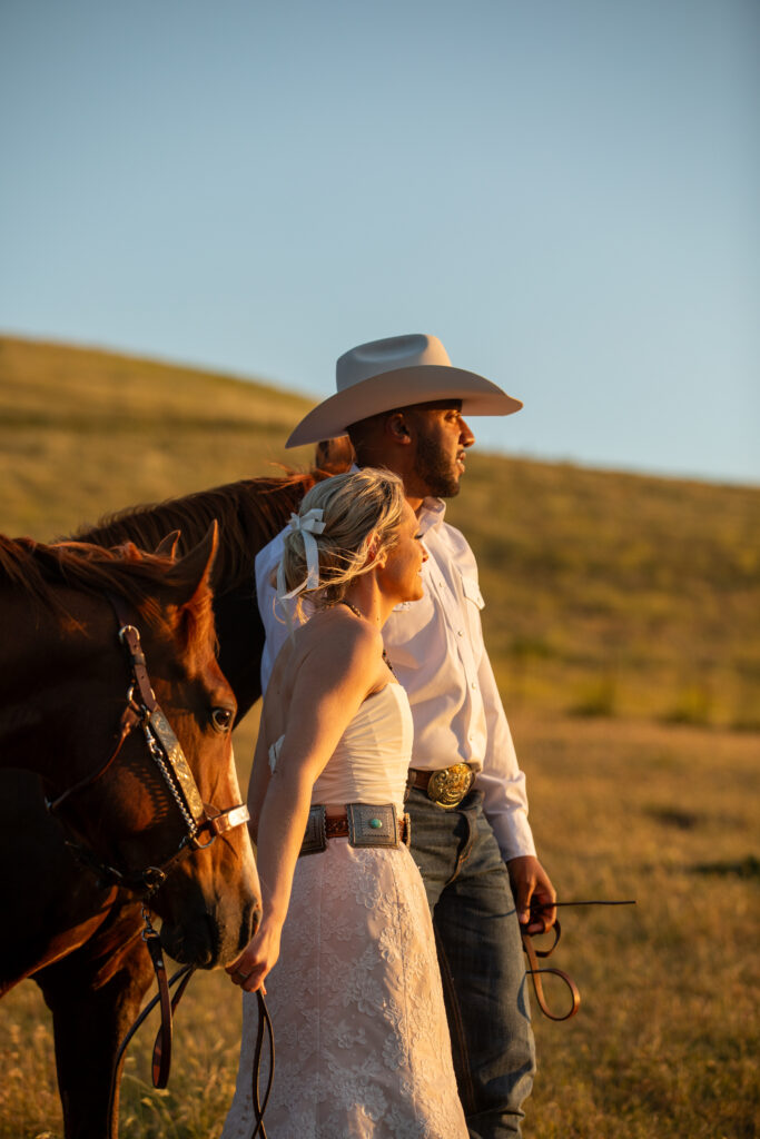 California Engagement Photos with Horses