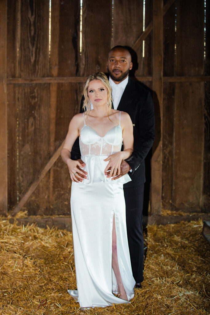 Bay Area California engagement photo session on a ranch.
