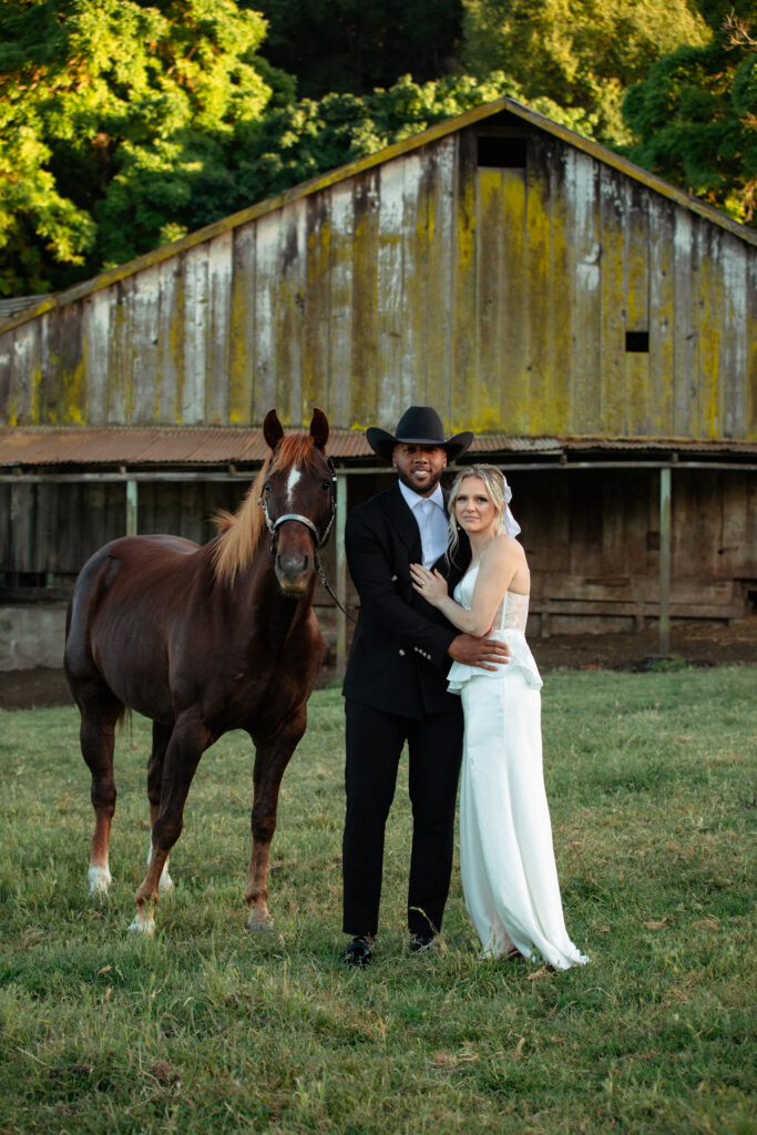 Country Inspired Engagement Photos