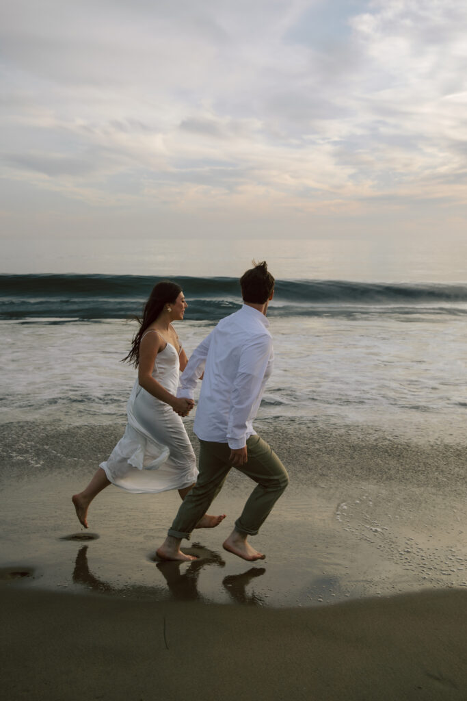 engagement photo session in Point Reyes