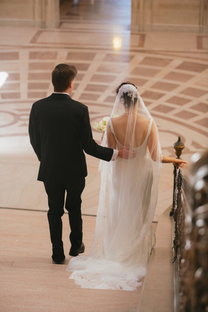 sf city hall bride and groom