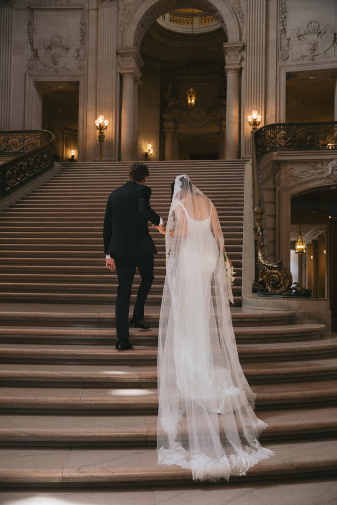 sf city hall bride and groom