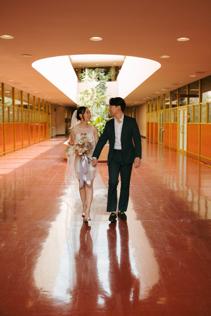 Civic Center Marin Elopement Couple